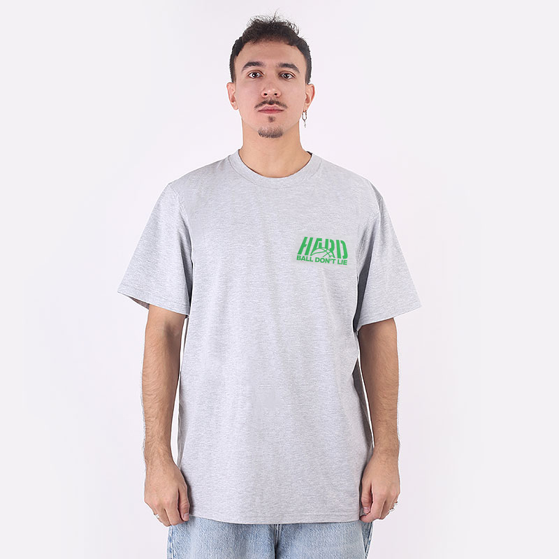 Мужская футболка Hard Ball Don`t Lie Tee (Ball Don't Lie-серая зл)  - цена, описание, фото 1